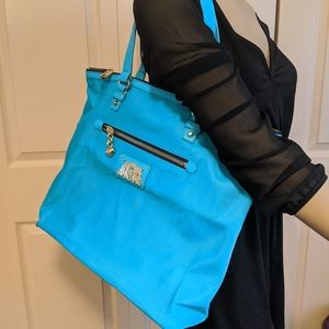 Juicy Couture Blue Tote Bag